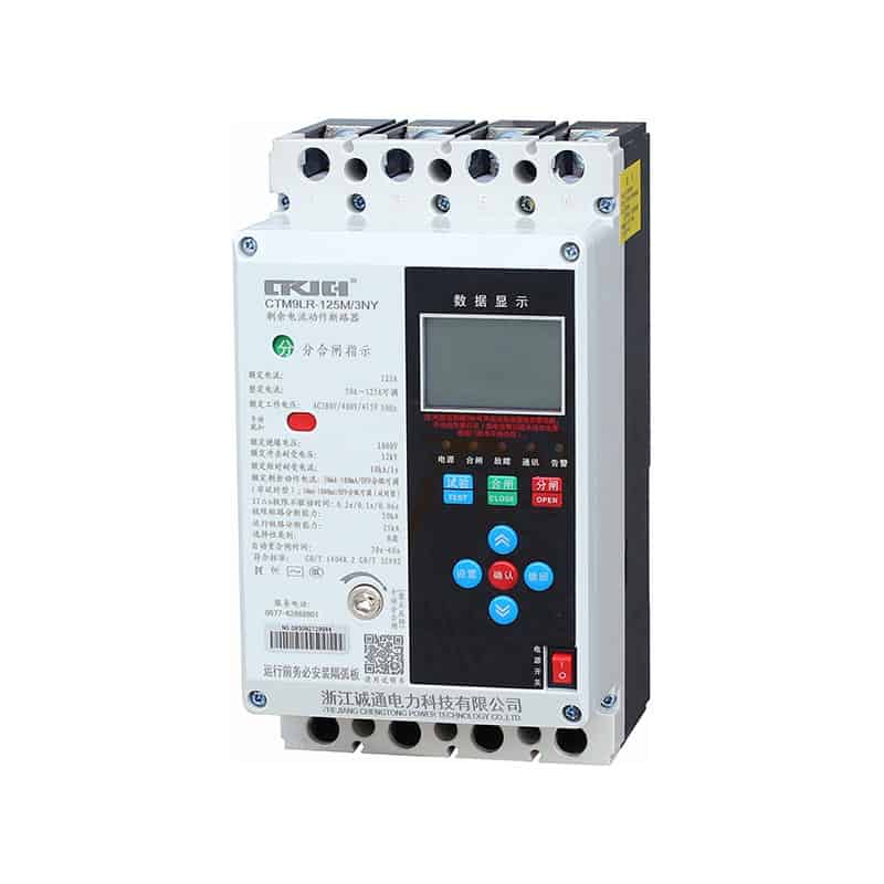 CTM9LR Series Gray Older Model Residual Current Operated Circuit Breaker Automatic Recloser