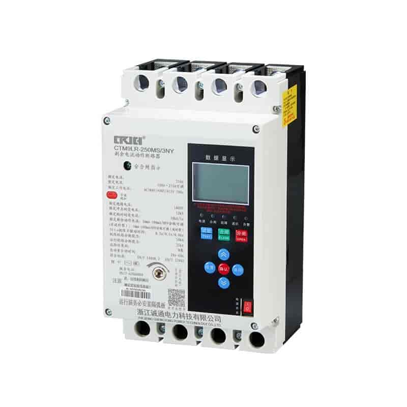 CTM9LR/3NY-Z Series Residual Current Operated Circuit Breaker Automatic Recloser - Zero Line On The Left