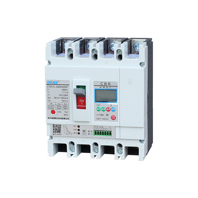 CTM1EL Series Moulded Case Leakage Circuit Breaker