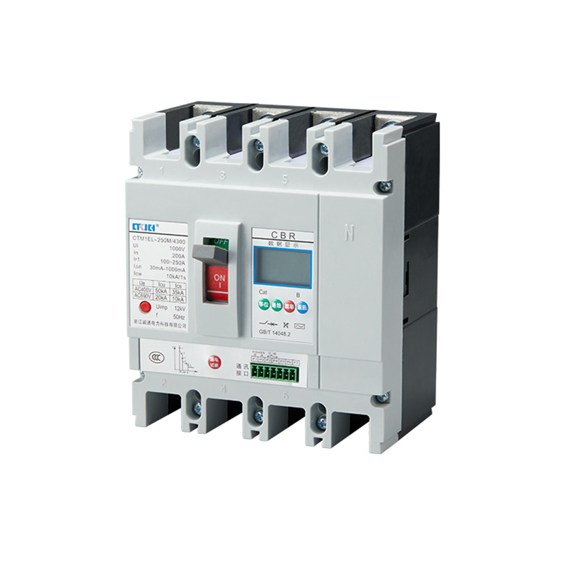 CTM1EL Series Moulded Case Leakage Circuit Breaker